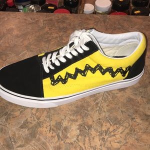 Charlie Brown Vans (Good Grief!)